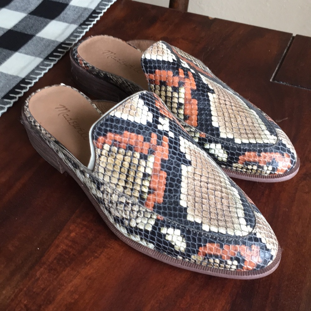 Madewell animal print shoe